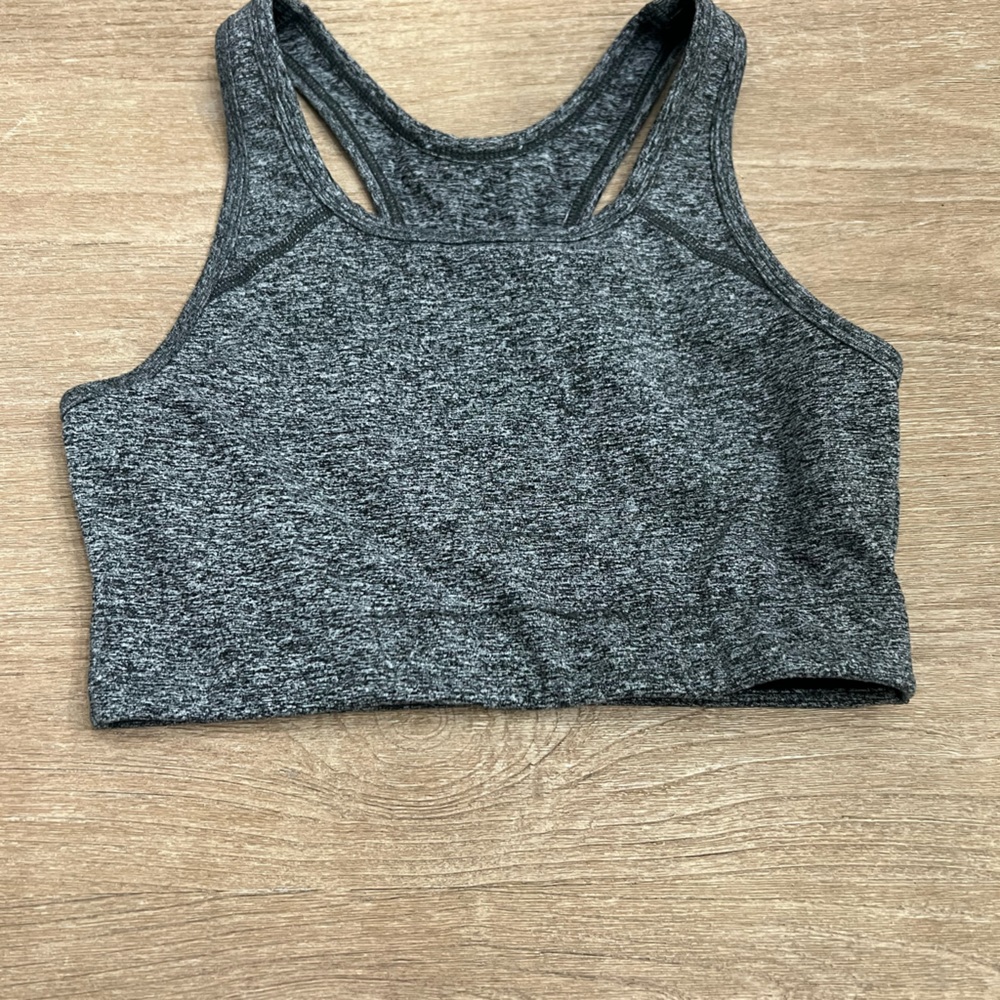 American eagle grey sports bra size small